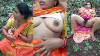 Viral Bhabhi Sex in Jungle XXX MMS Video
