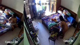 Chubby Girl Mast bating Caught in CCTV