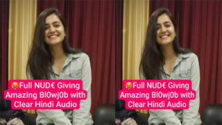 Desi Girl New Latest Viral  Nude – Giving Amazing Blowjob – To Her Boyfriend Video