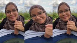 Desi Hijabi Maal – Big Cock Sucking Park MMS