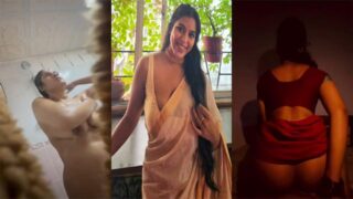 Desi Young Wife Riding Cock Captured Secretly Nude