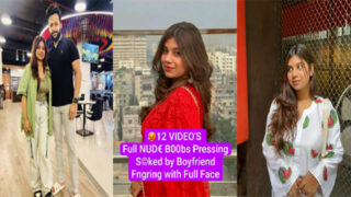 Extremely Horny Desi GF Full Nude – Boobs Pressing Saked by Boyfriend & Fngring – with Full Face Hot Expressions