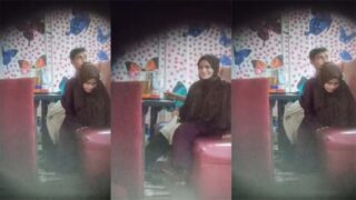 Hijabi Girl Fucking With Boyfriend And Restaurant Secretly Captured