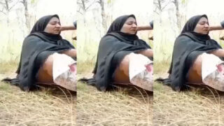 Hijabi Mature Bhabi Outdoor – Blowjob And Fucking Dick