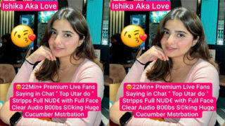 Ishia Aka Love Famous Insta Influencer – Most Exclusive Private Premium Live