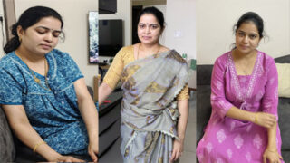 Mom Harika Wearing – Panty Infront Of Her Daughter – New Full Dress Change